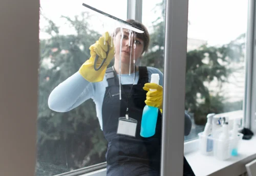 Nettoyage de vitres intérieures et extérieures à Vérac
